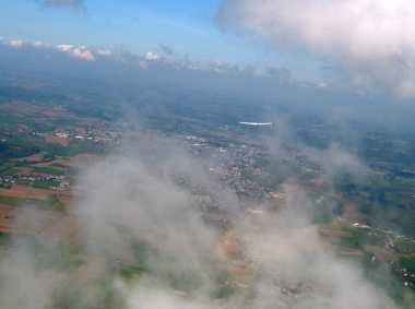 nuage en dessous