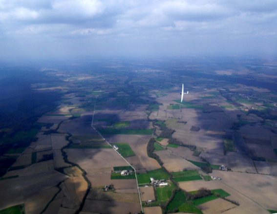 en
patrouille à l'ouest de Pontacq Pontacq