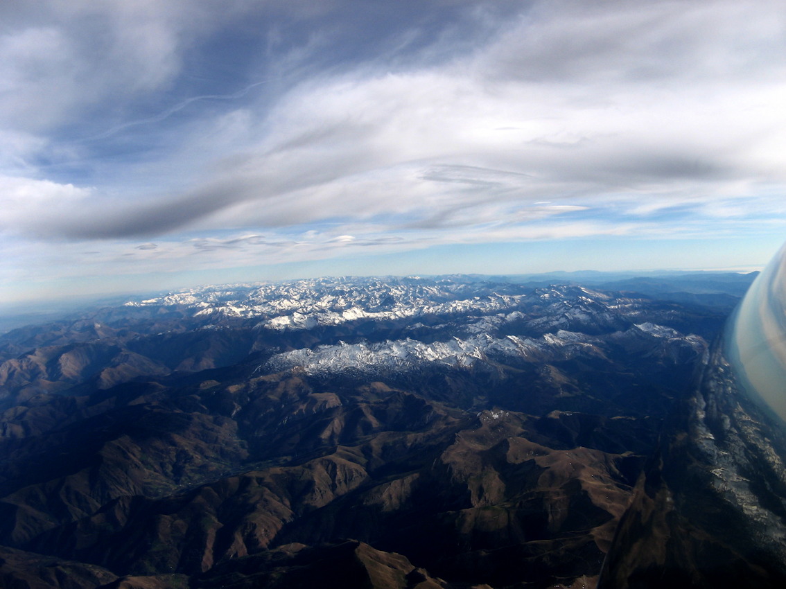 pyrénées de profil